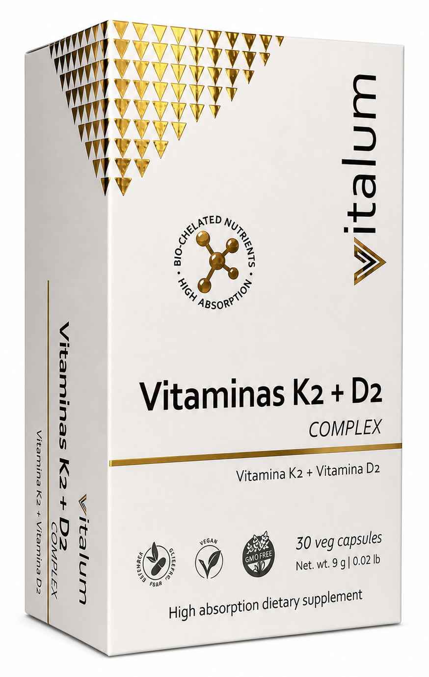 Vitaminas K2 + D2 complex